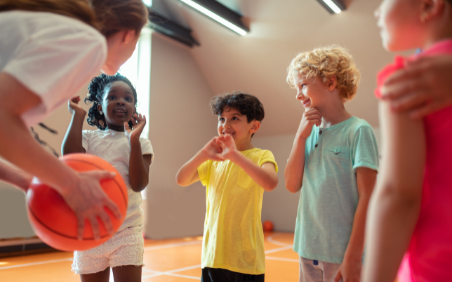 sport eveil pour les 3 à 6 ans initiation basket