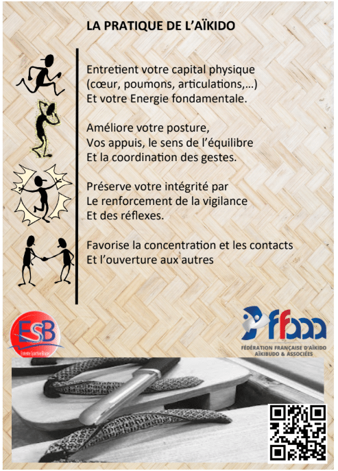 Cours d'essai gratuit - Découvrez l'Aïkido à l'Entente Sportive de Bruges les 9 et 12 février 2026 Réservez votre place
